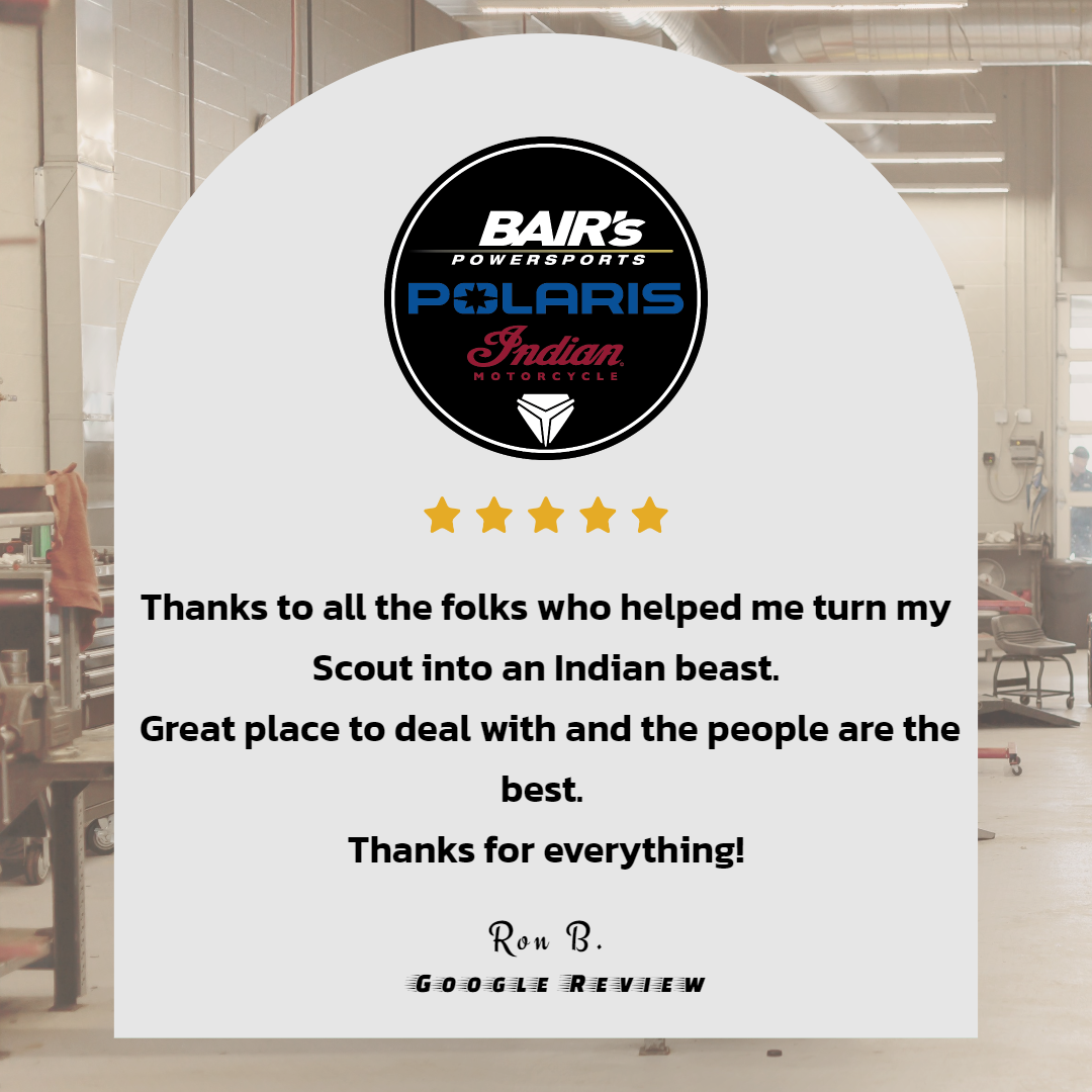 Service Department | Bair's Powersports | North Canton Ohio